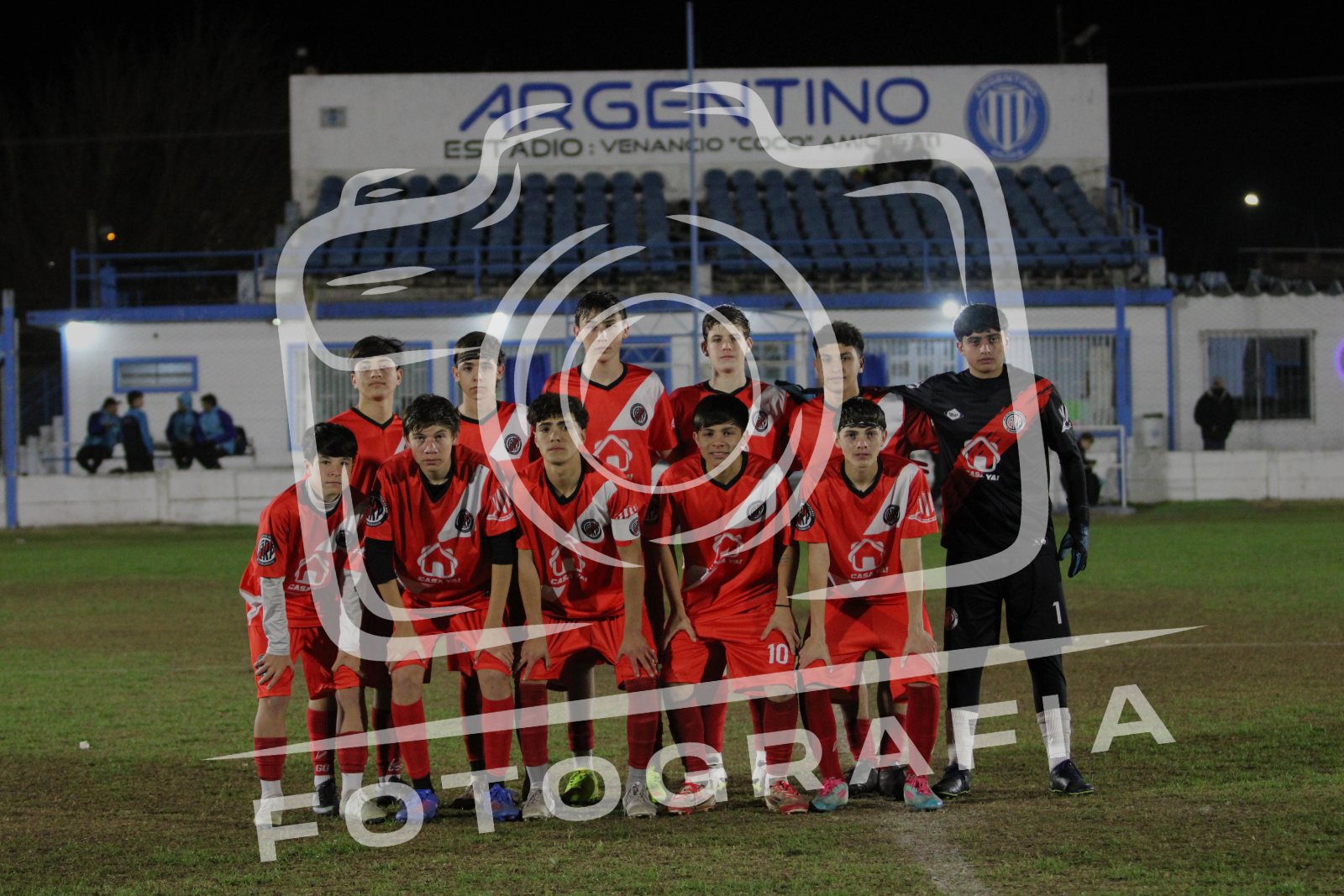 Portada de Argentino de Rojas vs River  Plate de Chacabuco